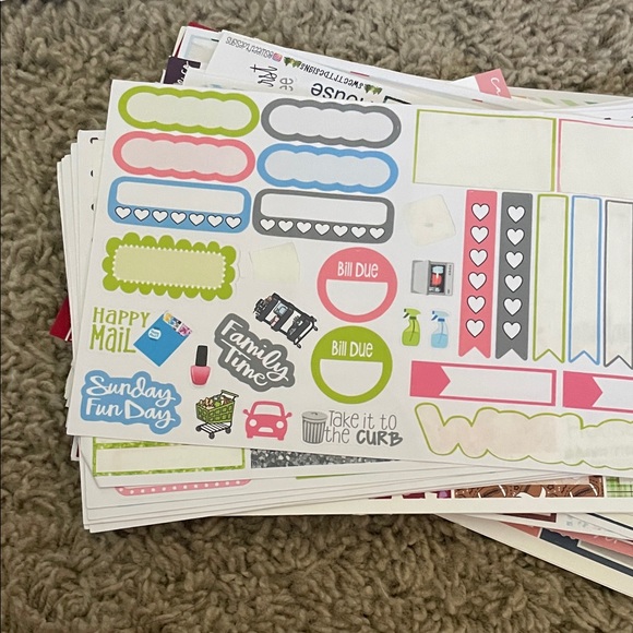 Colorful Planner Sticker Sheets - Picture 8 of 16